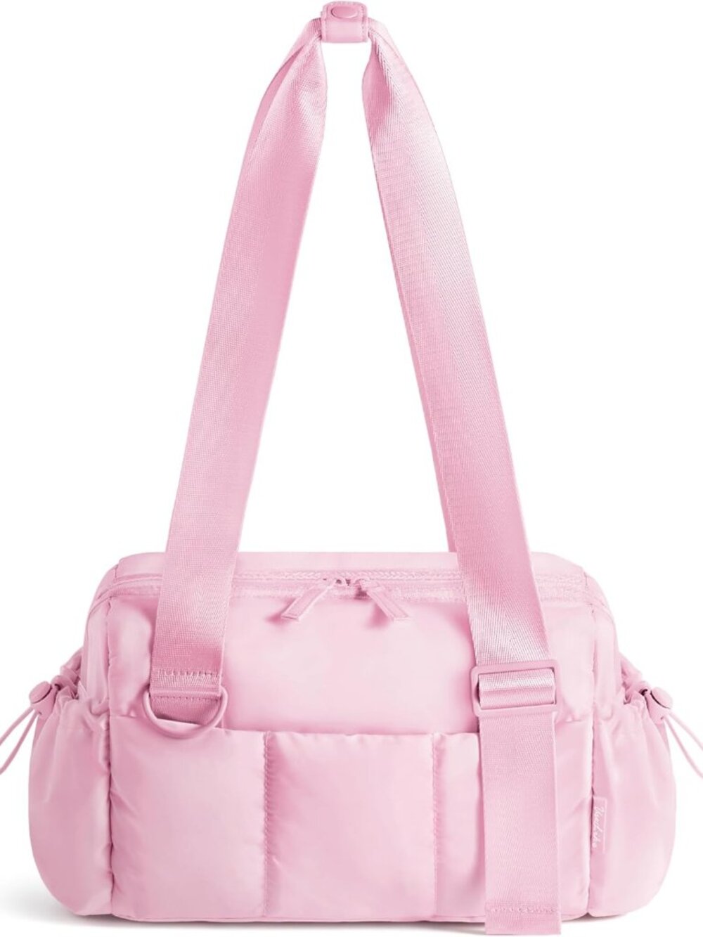 Small Gym Bag for Women, 7L Mini Duffle Bag for Travel, Lightweight Quilted Puff